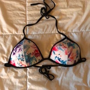 Only worn once padded bathing suit top!